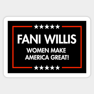 Fani Willis - Women Make America Great Sticker